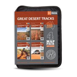 Outback Landkarten "Great Desert Tracks Map Pack"