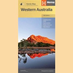 Landkarte Western Australia "Western Australia Handy"