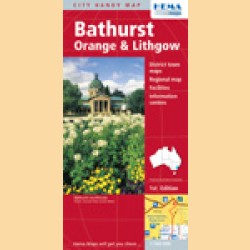 Stadtplan Bathurst, Orange & Lithgow "Bathurst, Orange & Lithgow"