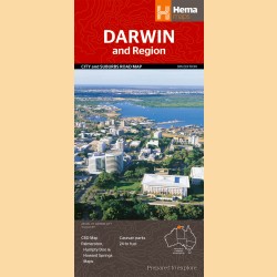 Stadtplan Darwin "Darwin & Region Handy"