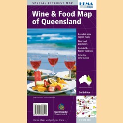 Wine and Food Map of Queensland