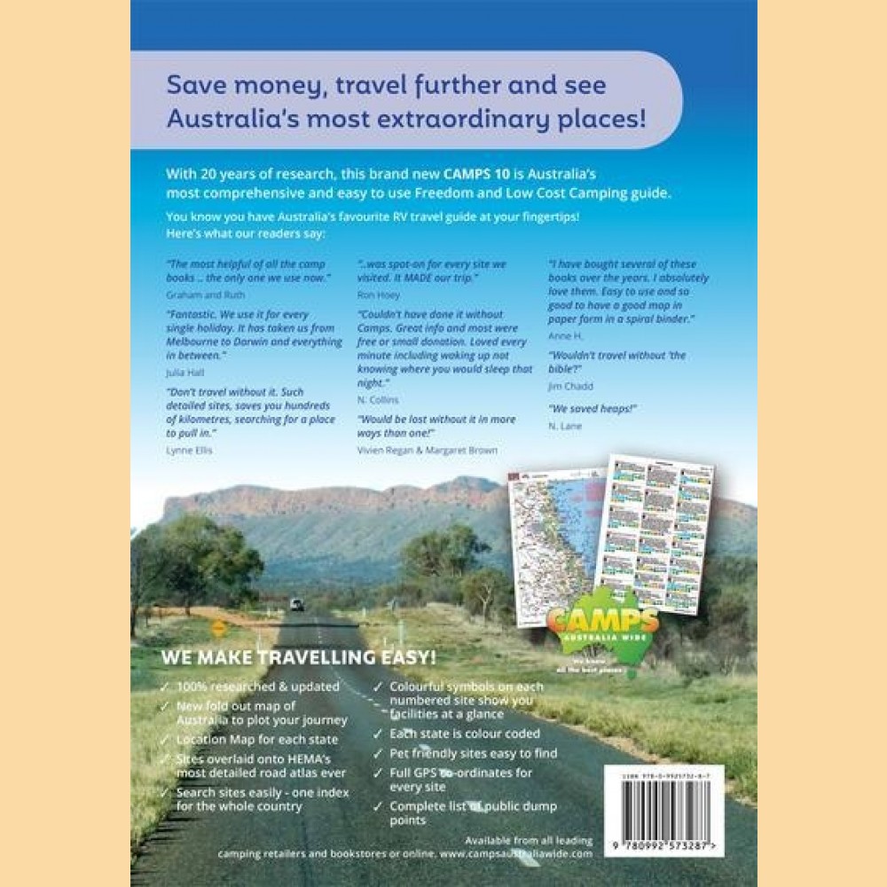 Campingführer Australien "Camps Australia Wide 12" (Campingführer